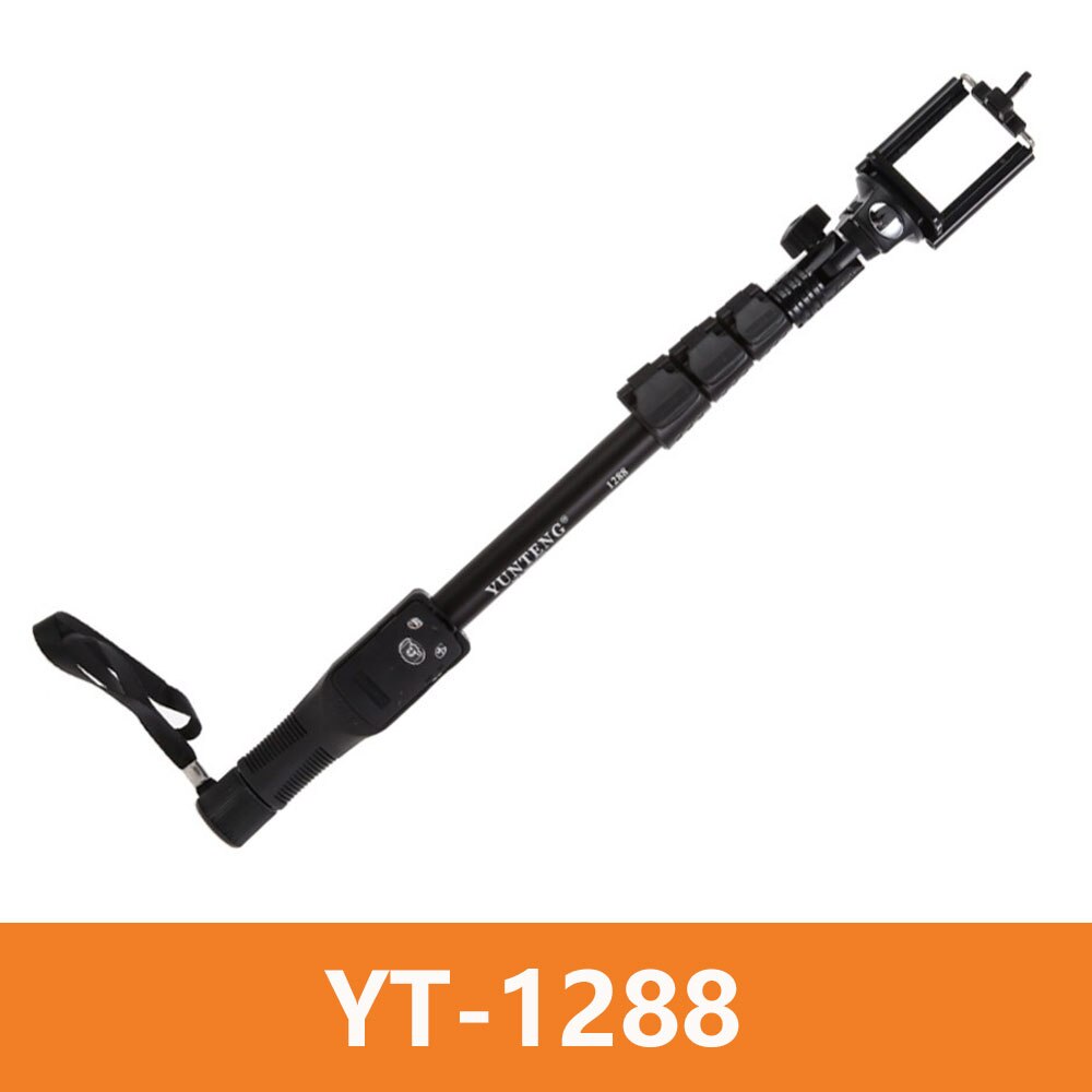 Camera Phone Bluetooth Extendable Selfie Stick Yunteng YT-1288 Telescopic Monopod YT-228 Mini Tripod For Iphone 5 6 7 8: Kits 2