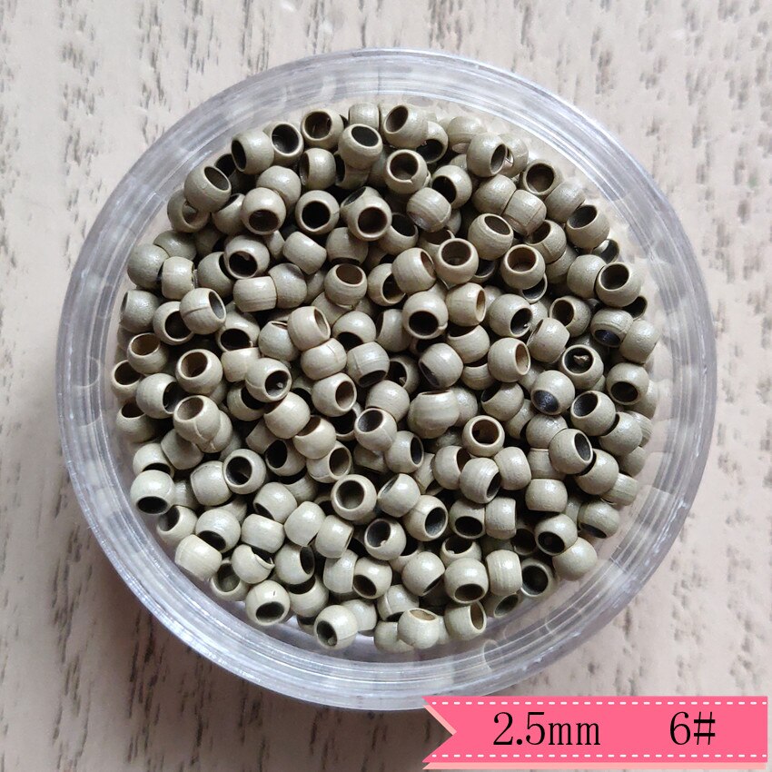 10000 stks/partij 2.5mm Nano ring voor Nano ringen hair 8 kleuren kunnen kiezen