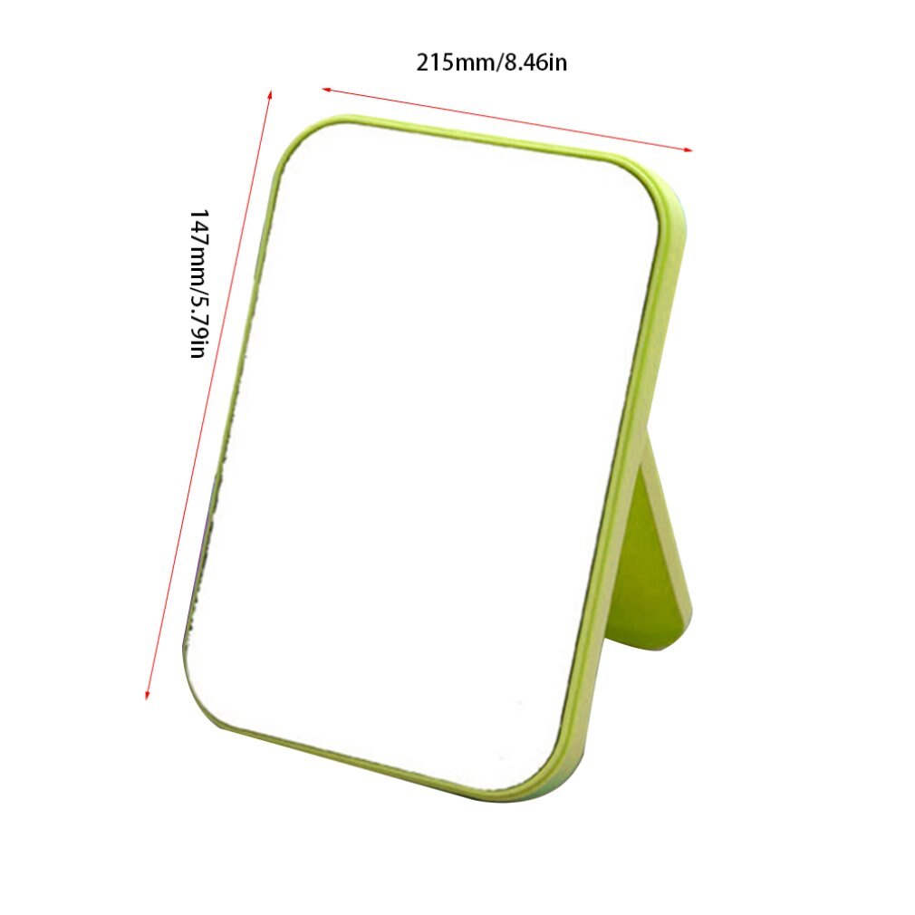 Portable Facial Makeup Mirror Compact Foldable Desktop Makeup Mirror Women Beauty Tool Dresser Cosmetic Mirror