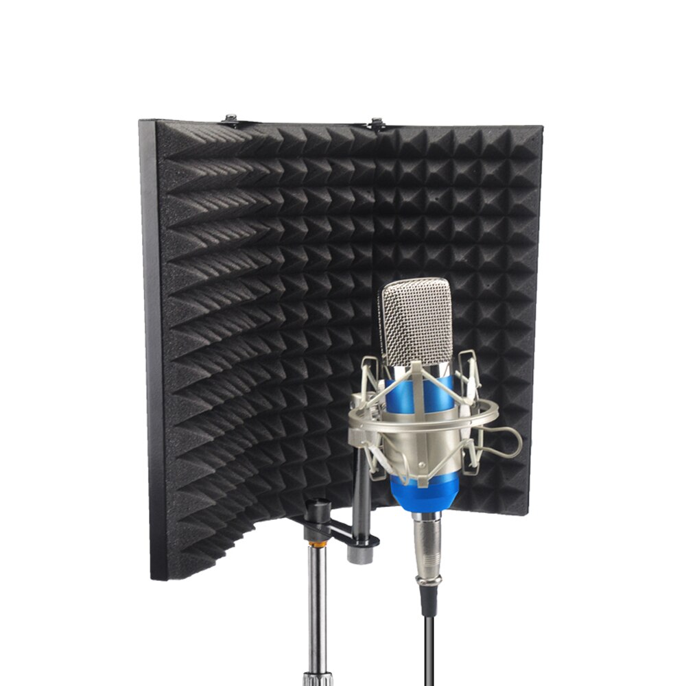 Recording Microphone Wind Screen Board Sound-absorbing Cover Microphone Insulation Screen Sound-proof Plate