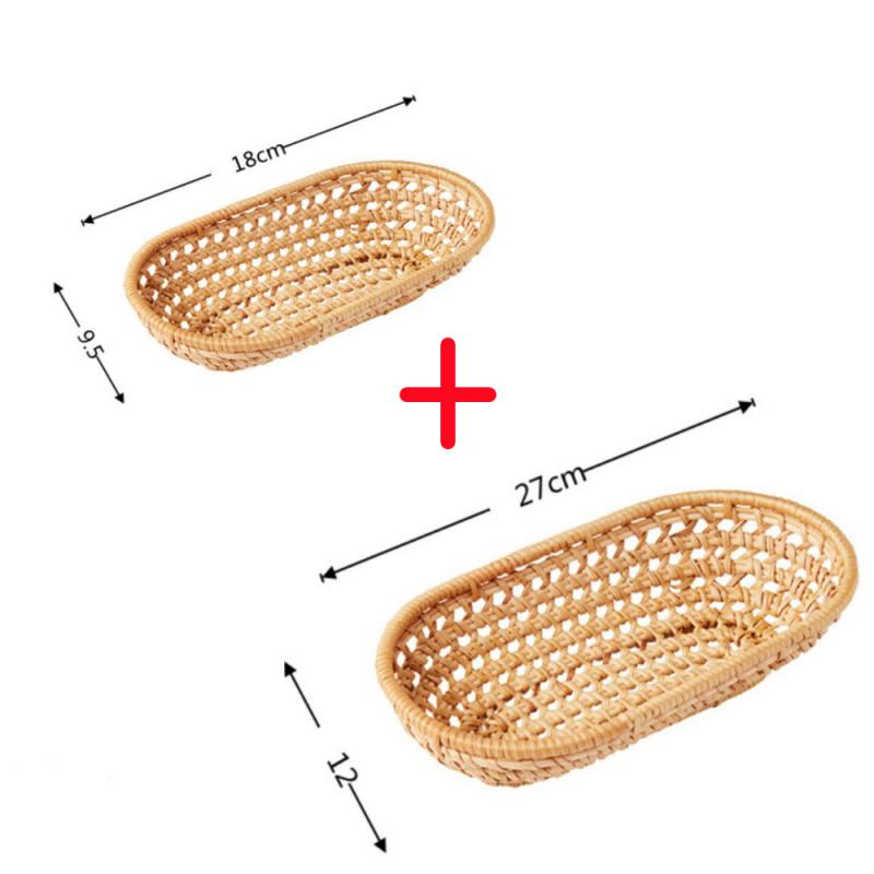 Muur Opknoping Fruitmand Bohemian Opknoping Fruitmanden Voor Keuken Aardappel En Ui Opslag Mand Geweven Muur Opknoping Manden: 09