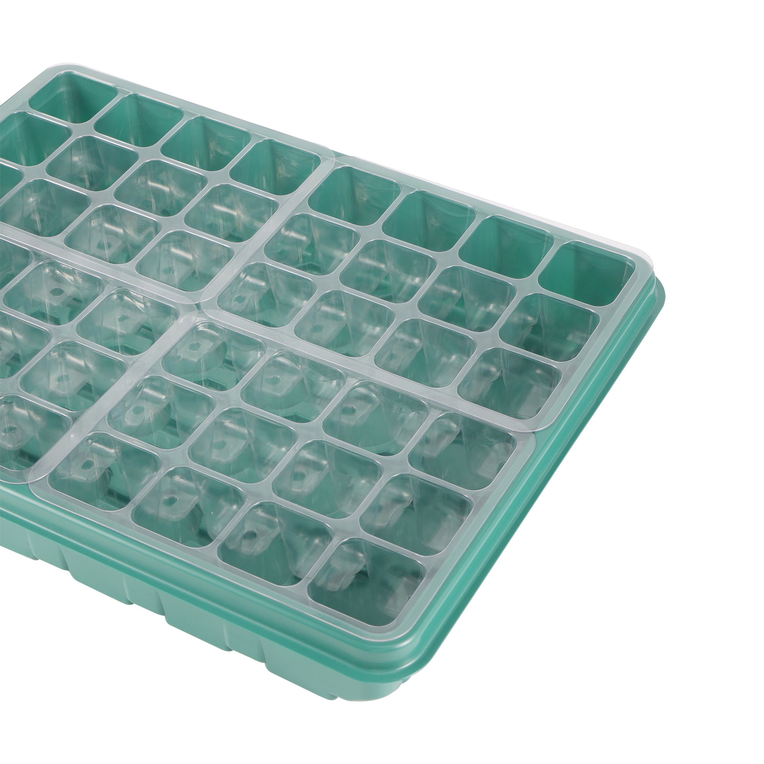 2 Set 48 Cells Seedling Starter Germination Nursery Pot Propagation Growing Box Breathable Plants Vegetable Garden Supplies