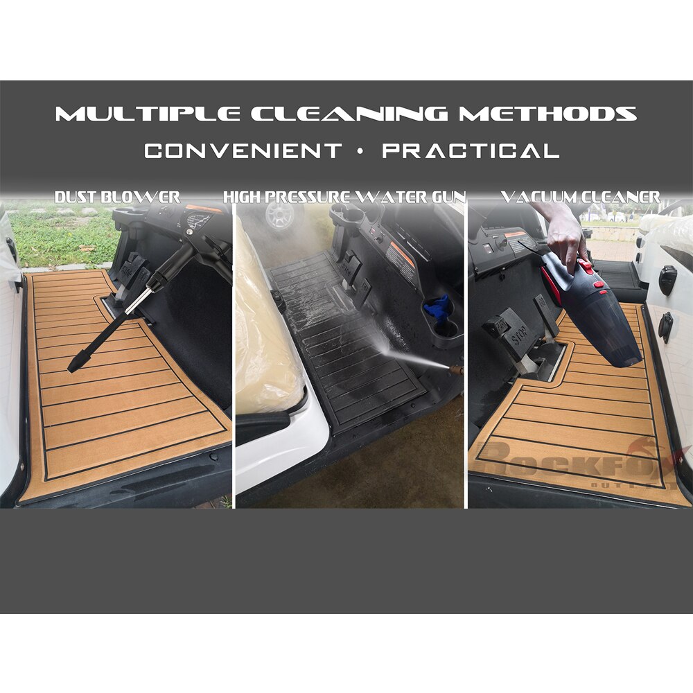 Condor Parts - Golf Cart Floor Mat, The Luxury Floor Mat For E-Z-GO TXT. Beige.