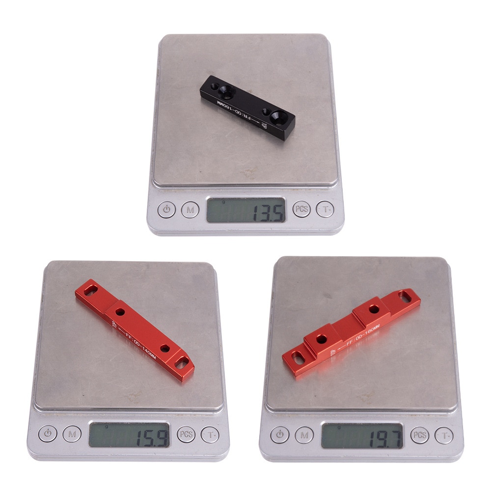 Road Bike Disc Brake Flat Mount Adapter Ultralight Disc Brake Adapter for 140mm/160mm Rotor