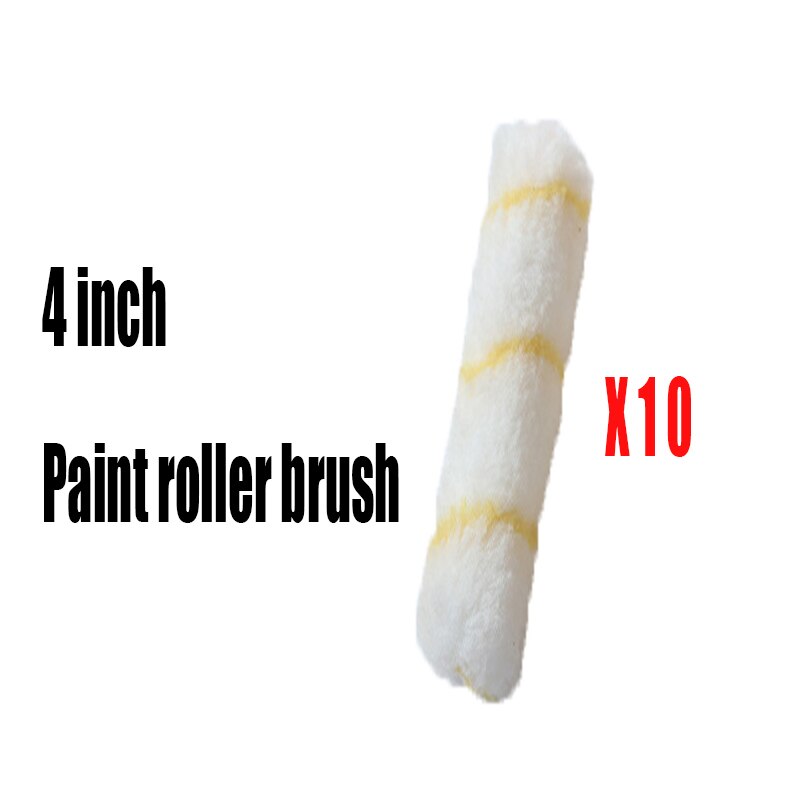 10/20pcs Paint Brushes Wall Ceiling 4 Inch DIY Roller Paint Brush Painting Brushes Painting Tools Paint Tool Sets for Home