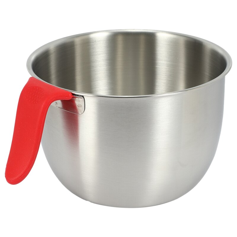 Stainless Steel Mixing Bowls with Handle DIY Cake Salad Grater Kitchen