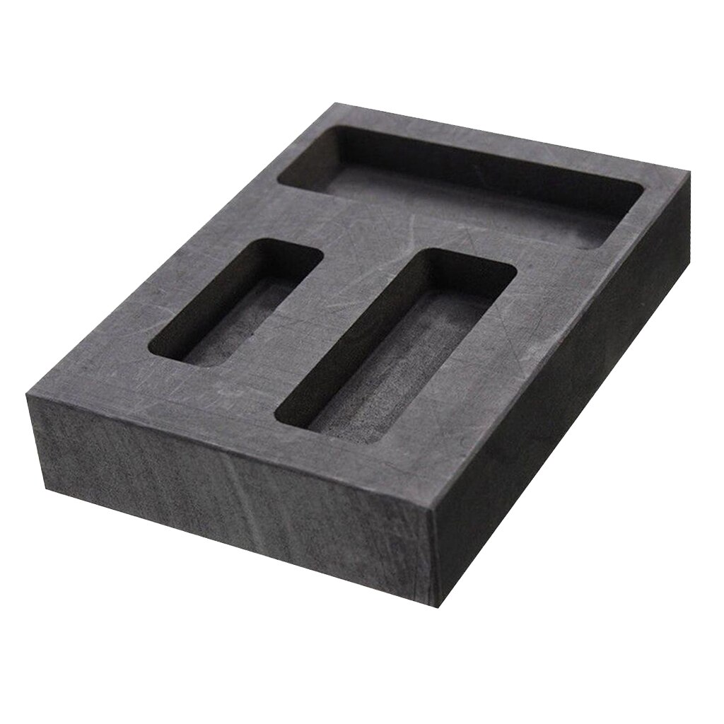 Gold Silver Precious Metal Smelting Ingot Mold High Purity Graphite Mould