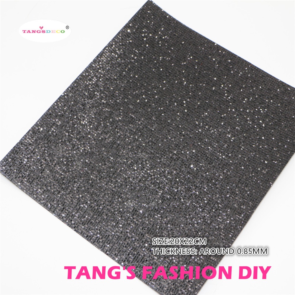 6pcs MIX STYLE BLACK color mix PU leather set/synthetic leather set/DIY fabric artificial leather