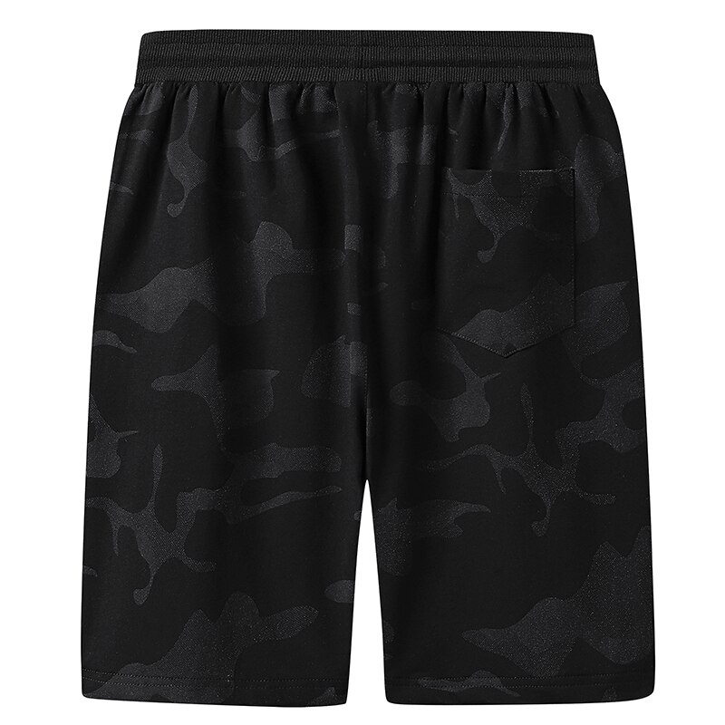 Plus size 7xl 8xl herr s 95%  bomull sommar coola shorts herr kamouflage casual män jogging träning korta byxor kläder