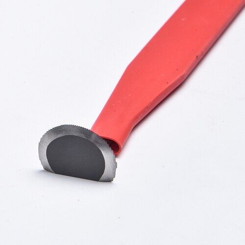 Herramienta de corte de acero de tungsteno con dientes afilados, cuchillo de acero de tungsteno, herramienta de modelado de recorte áspero de cerámica DIY, herramienta de escultura de barro: No.10