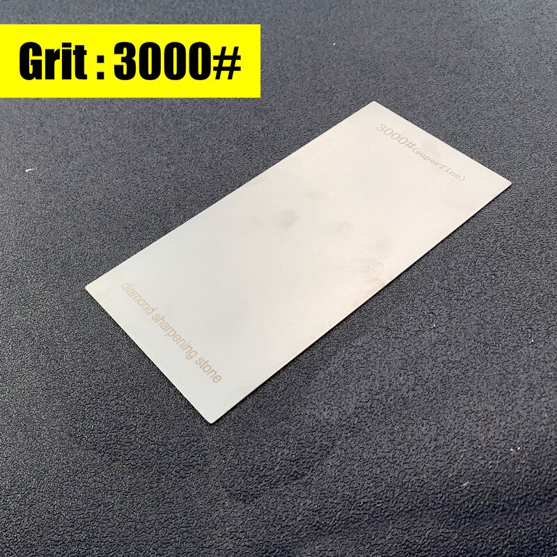 80-3000 Grit Diamond Knife Sharpener Knife Grinding Tools Sharpener Hone Block Whetstone Knive Sharpener: Grit 3000