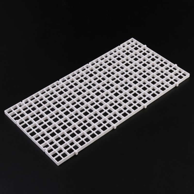 Aquarium Fish Tank Isolation Plate Divider Filter Patition Board Net Divider: white