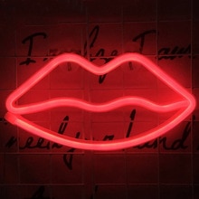 Led reklame græsplæne hjemmebåde neonlys strip bar fest have jul hotel skilte indretning indendørs udendørs foto rekvisitter