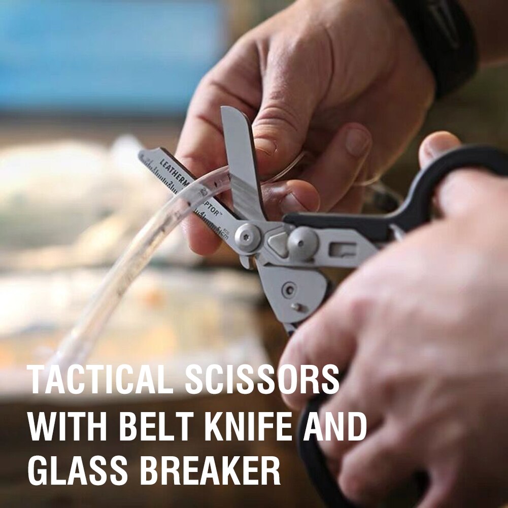 Raptor Emergency Response Scharen Flesopener Glas Breaker Met Riem Snijder Multifunctionele Schaar