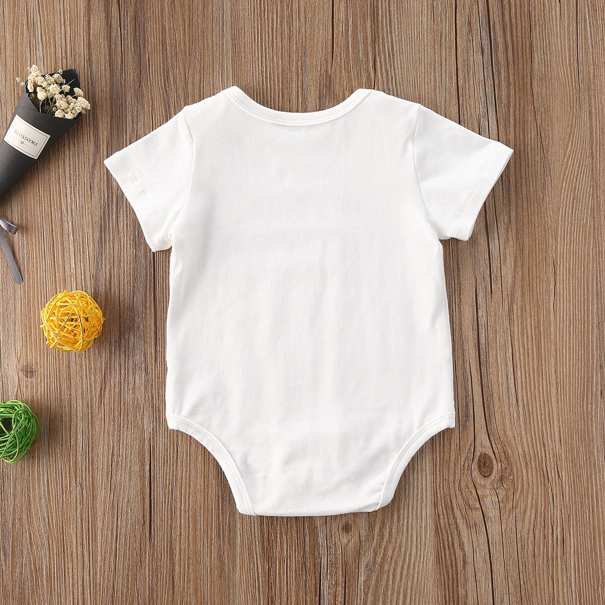 0-18M Nieuw Zomer Baby Baby Meisjes Jongens Bodysuits Brief Print Korte Mouw Cotton Jumpsuits 3 Kleuren