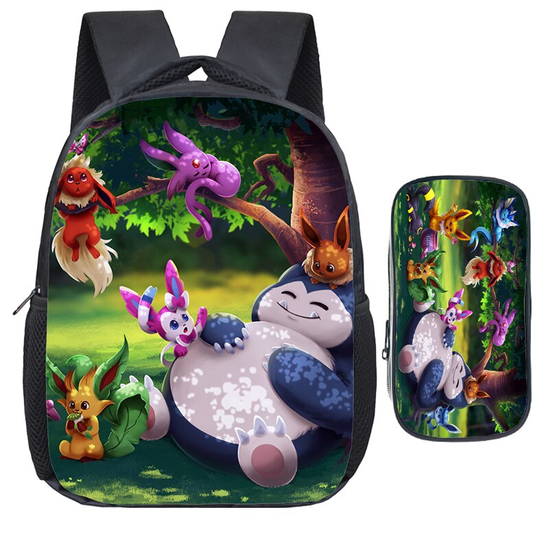 Scuola materna Zaino con Sacchetto Della Penna 2pcs Set Bambino Come addestrare Il Vostro Drago Zaino Del Fumetto Dei Bambini Bookbag: 8