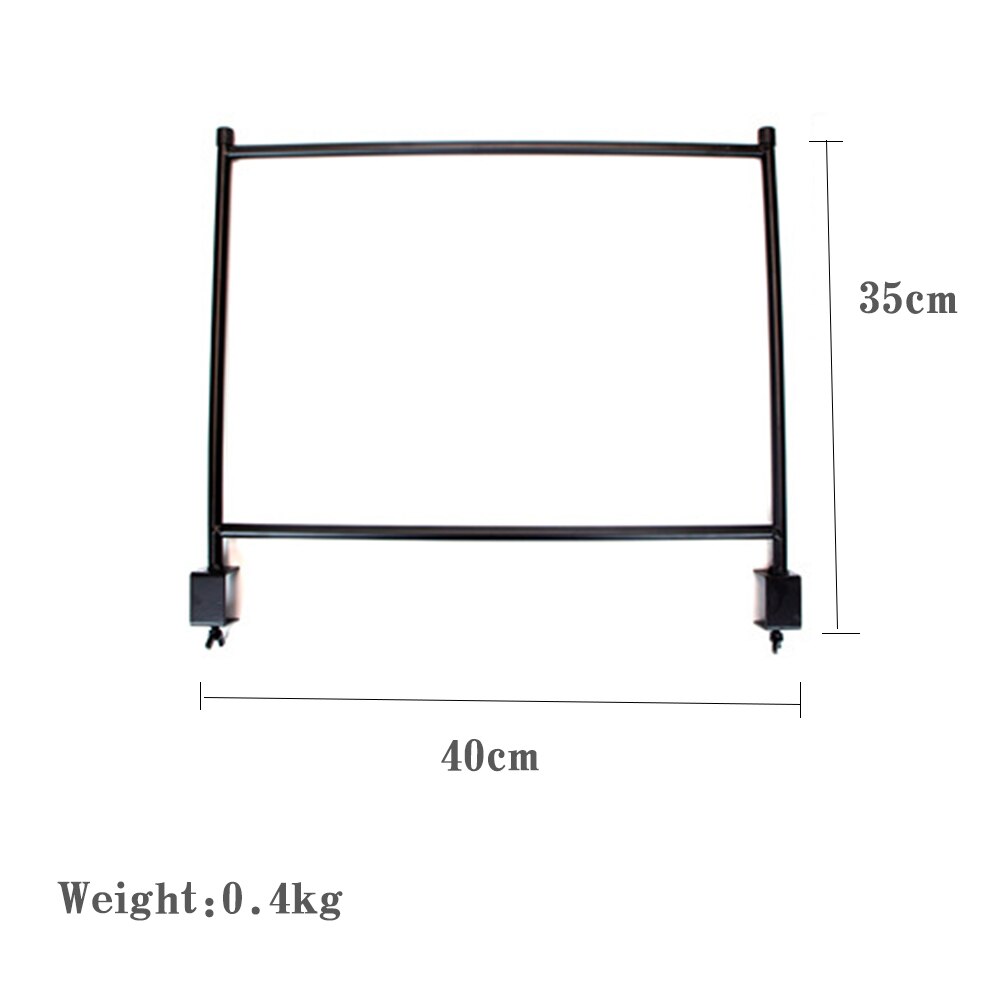 Ultralight Portable Folding Mesh Table Outdoor Dining BBQ Grill Desk Storage Bag Camping Picnic Garden Barbecue Net Table: Four-frame rack