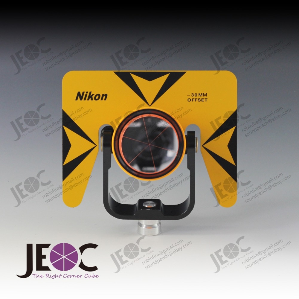 Nikon – ensemble de réflecteurs à prisme unique, pour l'arpentage de la station totale