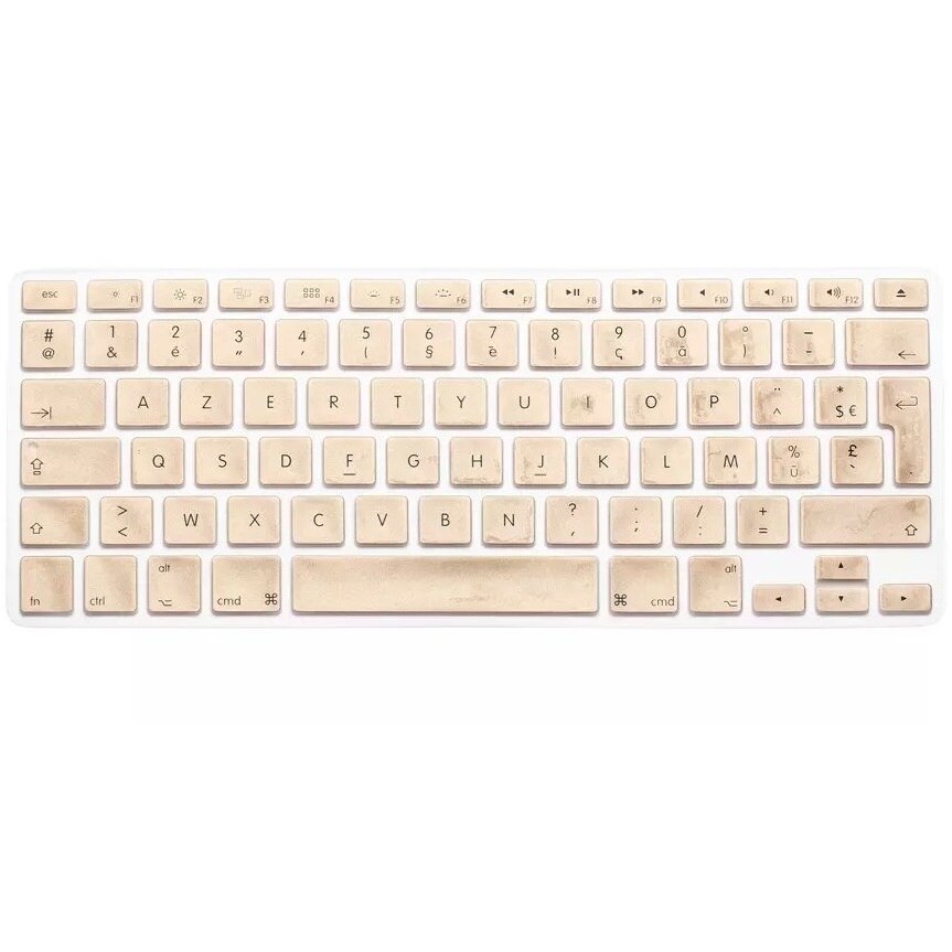 Eu Euro Azerty Franse Keyboard Cover Voor Macbook Air Pro Retina 13 15 Siliconen Toetsenbord Skin Protector Voor Imac