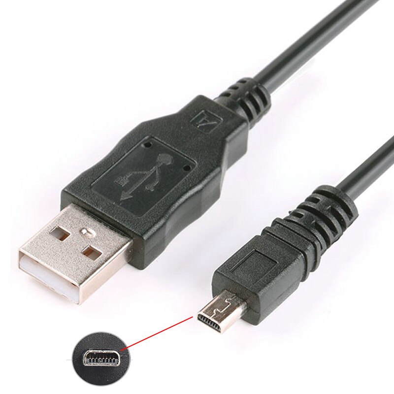 Usb-kaapeli nikon coolpix  d7100 d5300 d5200 d5100 d3300 d3200 s9500 uc-e16 e17 s3100 s3000 s2 s31 s32 s2750 s2700 s230 s203 :lle