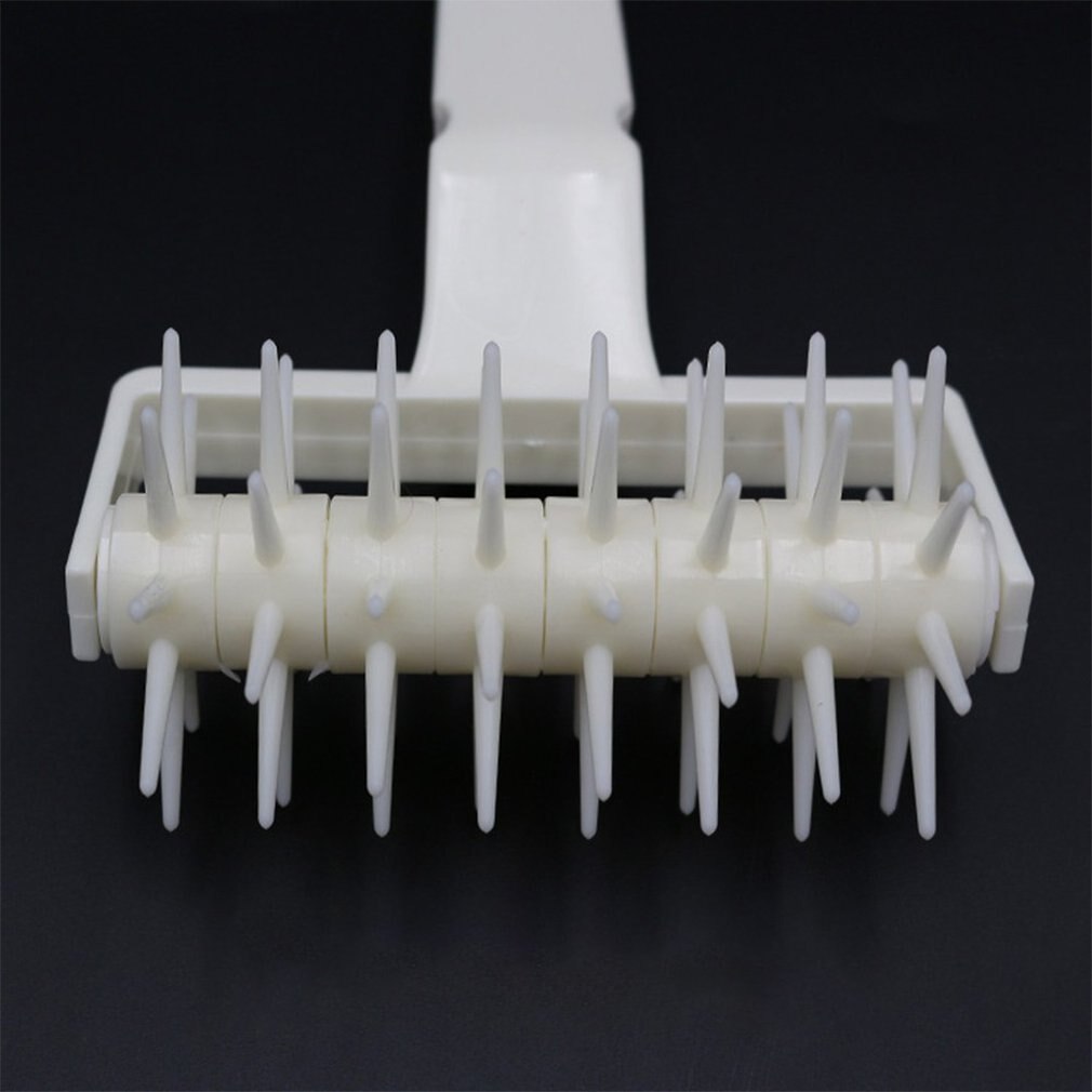 Baking tool pizza rolling pin Pizza Punch Needle wheel Biscuit wheel pin Plastic Healthy Clean Odorless Non-toxic