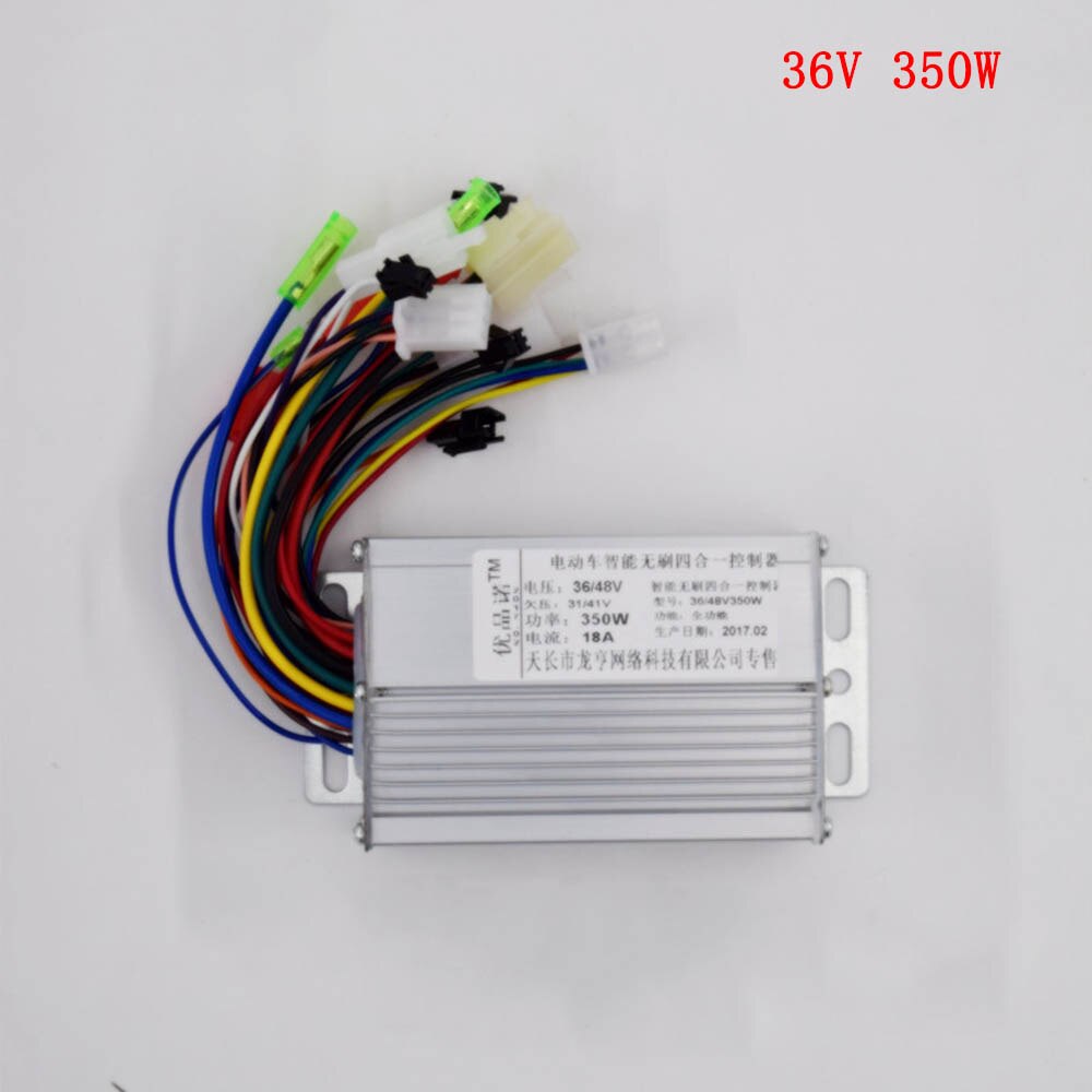 Ebike controller box 350w 36v/48v 18a e bike controller electric bike tricycle bldc speed controller for e-bike/electric scooter: 36v 350w