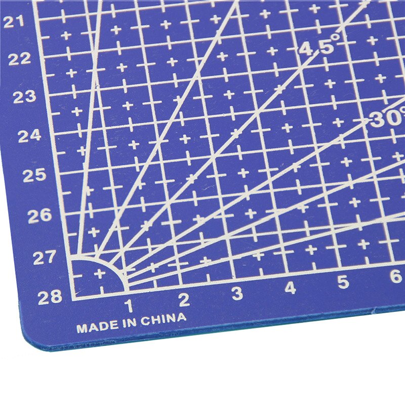 1Pcs A3 A4 Pvc Rechthoekige Snijden Mat Grid Line Tool Plastic 45Cm X 30Cm, 30Cm X 22Cm