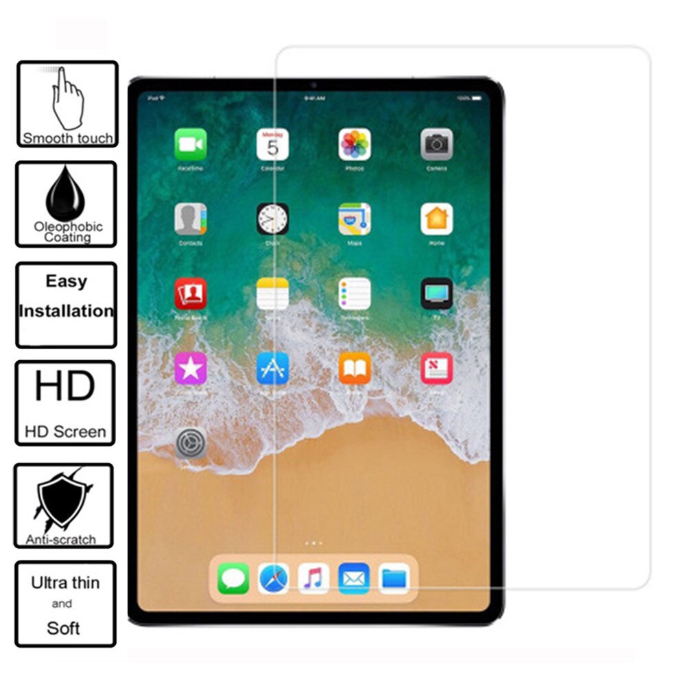 4 szt. Folia PET HD Miękka Ochronna na Ekran do Apple iPad PRO 11/12.9 cala