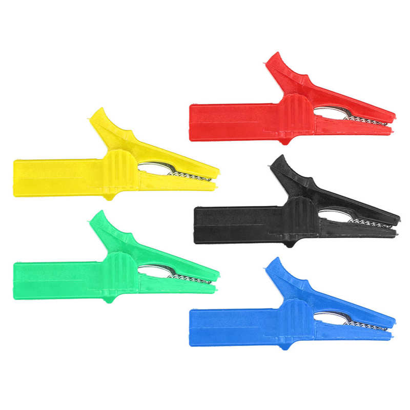 Battery Safety Clamp Electric Test Clip Brass Nickel Plated for Ships RVs Trucks Cars