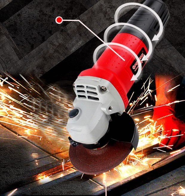 Angle grinder household polishing machine electric small polishing cutting machine grinding wheel portable multi-function