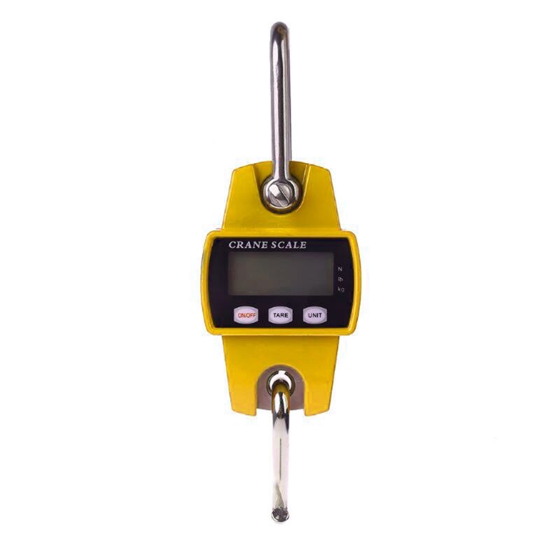 Digital Crane Scale Mini Hoist 300 kg / 50 Industrial Heavy Duty Hanging Scales B85C
