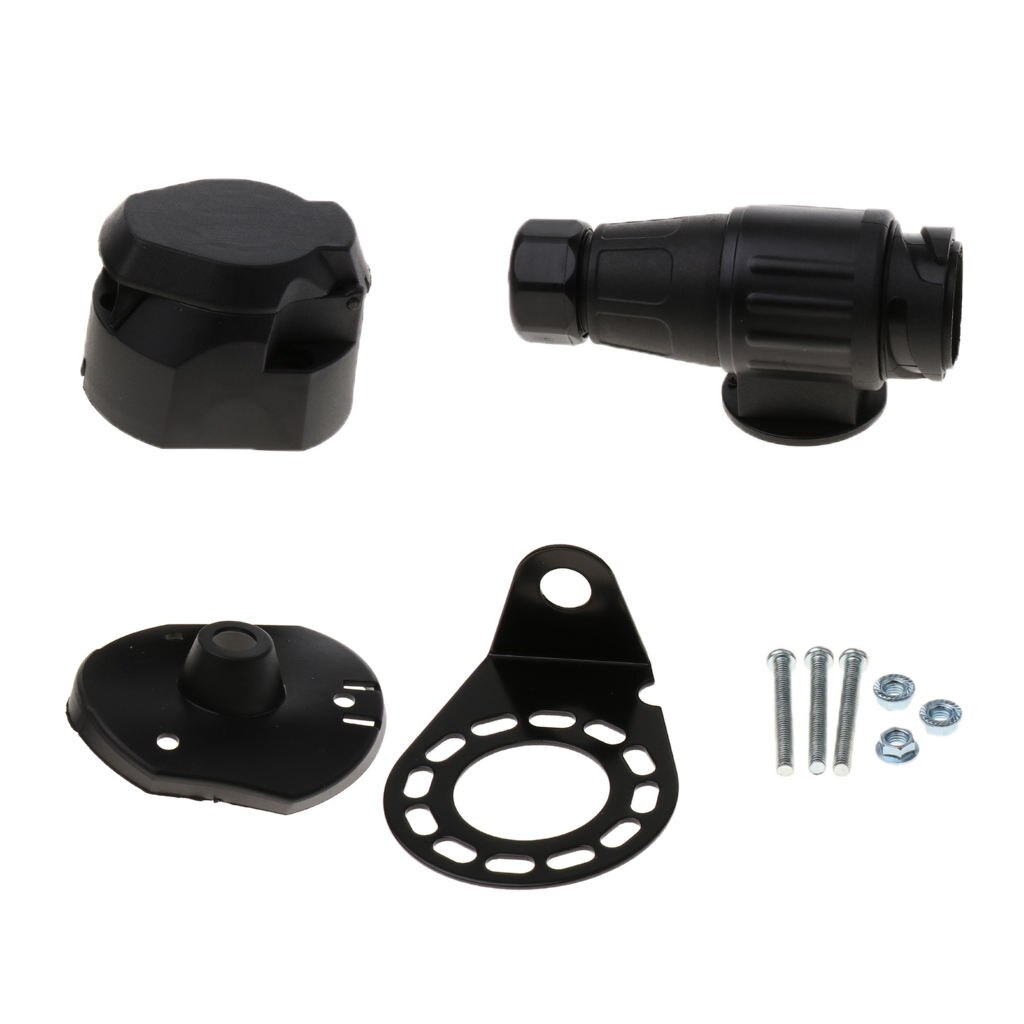 13 Pin Trailer Caravan Plug Socket Set Adapter Connector Conversion Kit