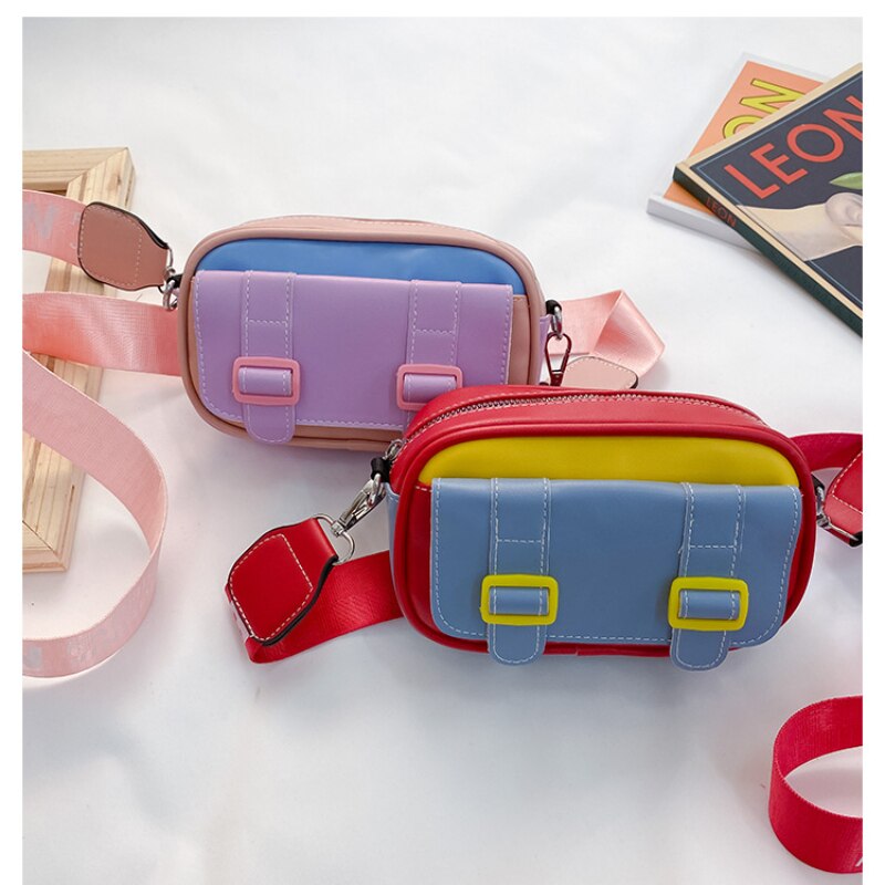 Kids Portemonnees En Handtassen Leuke Lederen Mini Crossbody Baby Meisjes Kleine Coin Pouch Peuter Portemonnee Clutch Bag