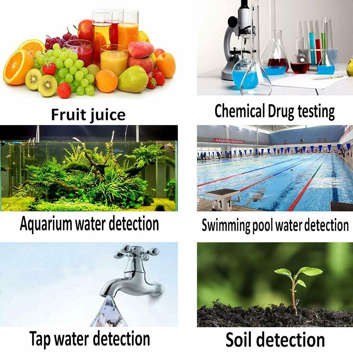 PH Meter Tester Digitale Elektrische Tragbare Wasser Hydrokultur Aquarium Pool SPA