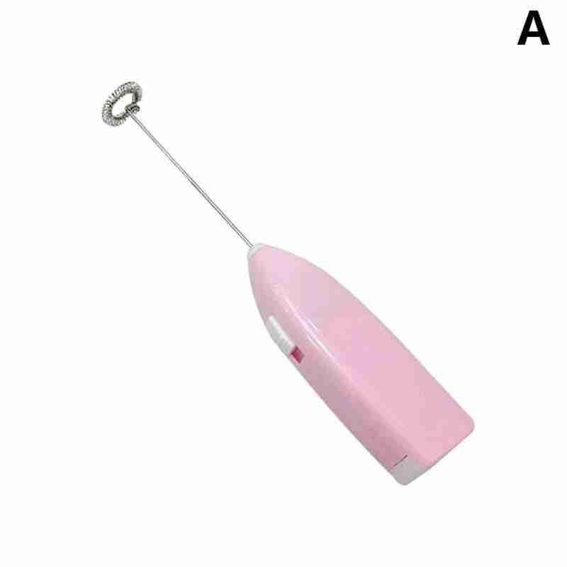 Kitchen Tools Electric Milk Foamer for Coffee Cappuccino Creamer Frother Foamer Drink Whisk Mixer Egg Beater Mini Handle Stirrer: A