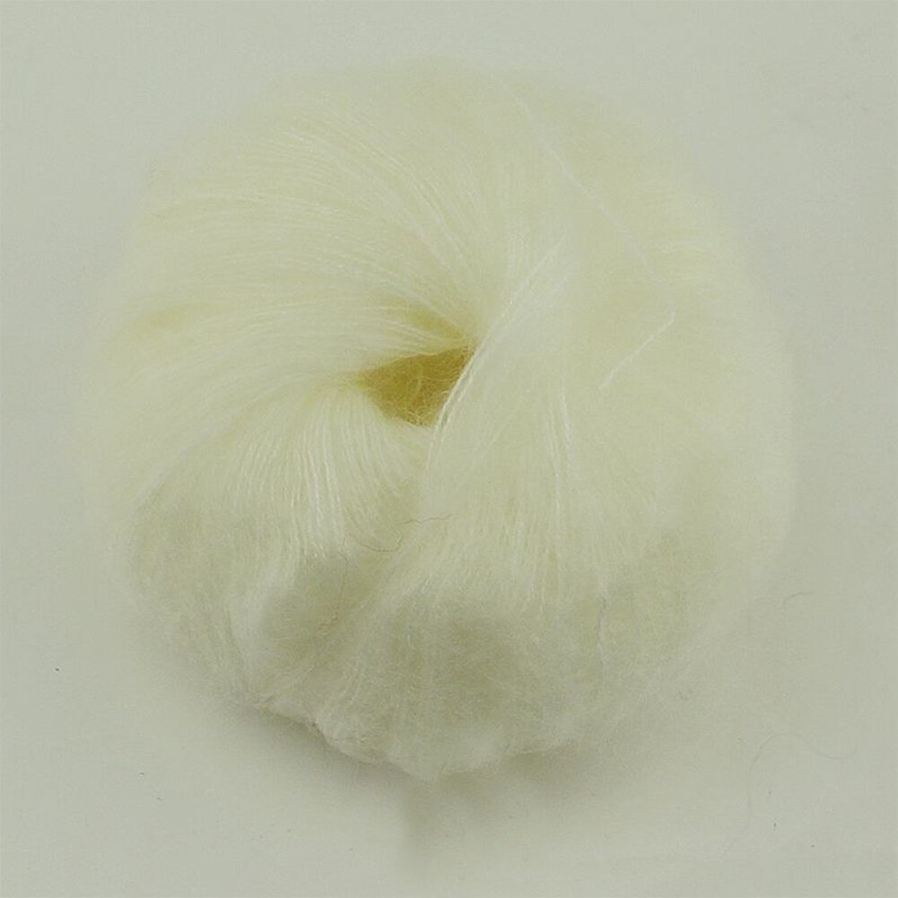 25g fil à tricoter Mohair laine à tricoter fil doux doigté bébé Crochet fil à tricoter fils Angora Crochet: 018