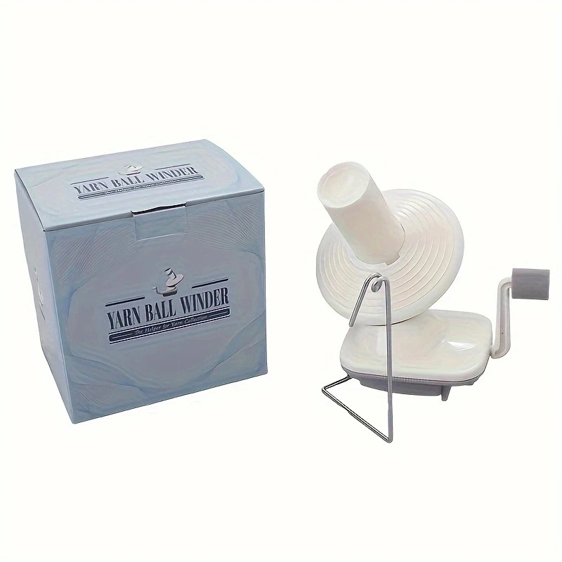 Ręczna nawijarka robić włóczki wełnianej, maszyna robić nawijania i skręcania nici robić użytku domowego.: zielone światło