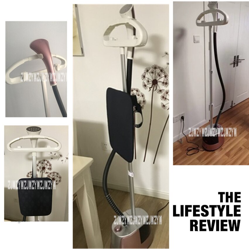 MG-87 Hand-Held Vertical Steamer Single Bar Hanging Ironing Machine Electric Clothes Steamer Temperature 10 Gear Adjustment