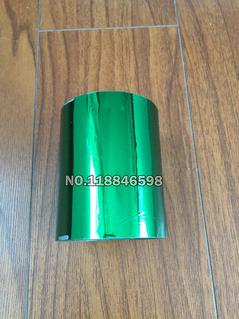 Groene Kleur Folie Papier Stamping Box/Plastic/ppc/pvc/pp Materiaal