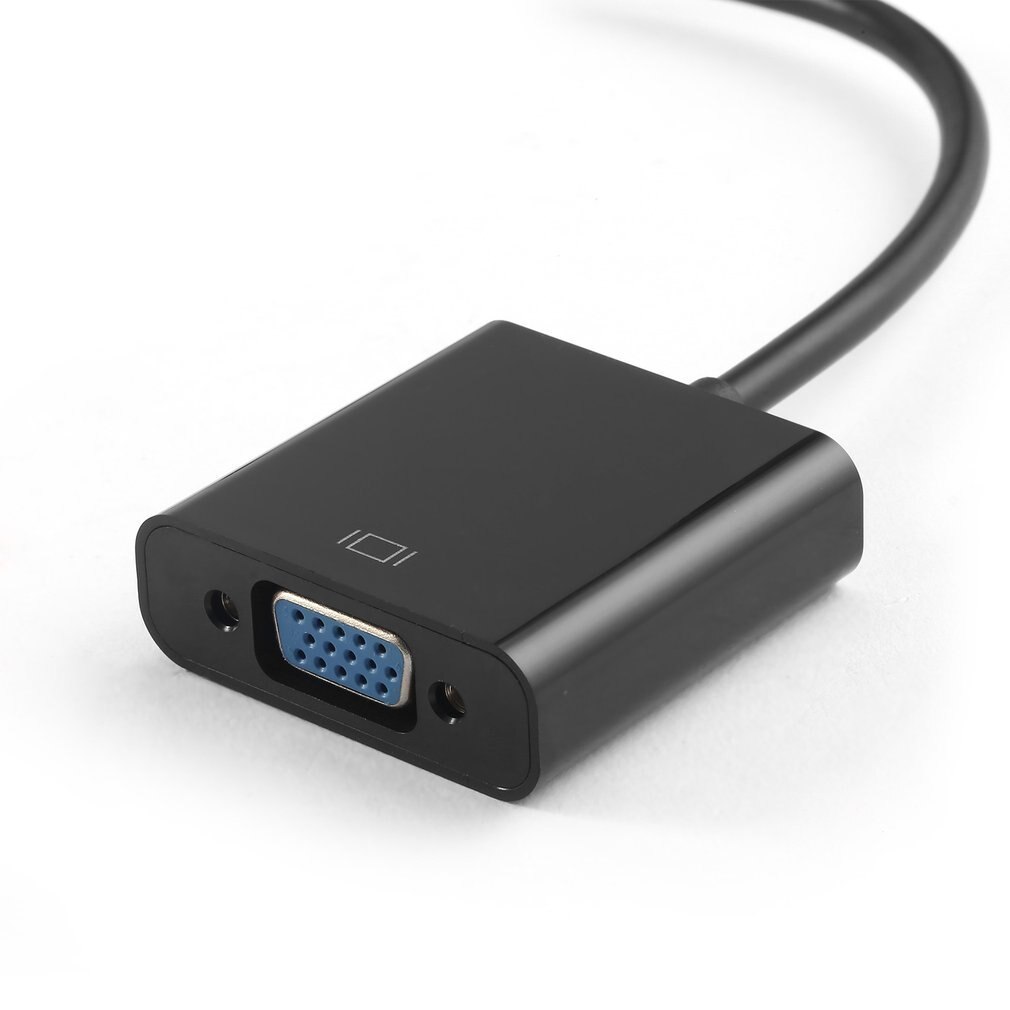 Hdmi Naar Vga Kabel Hdmi Male Naar Vga Rgb Female Hdmi Naar Vga Video Converter Adapter 1080P Voor Pc mannelijke-Vrouwelijke Converter Kabel