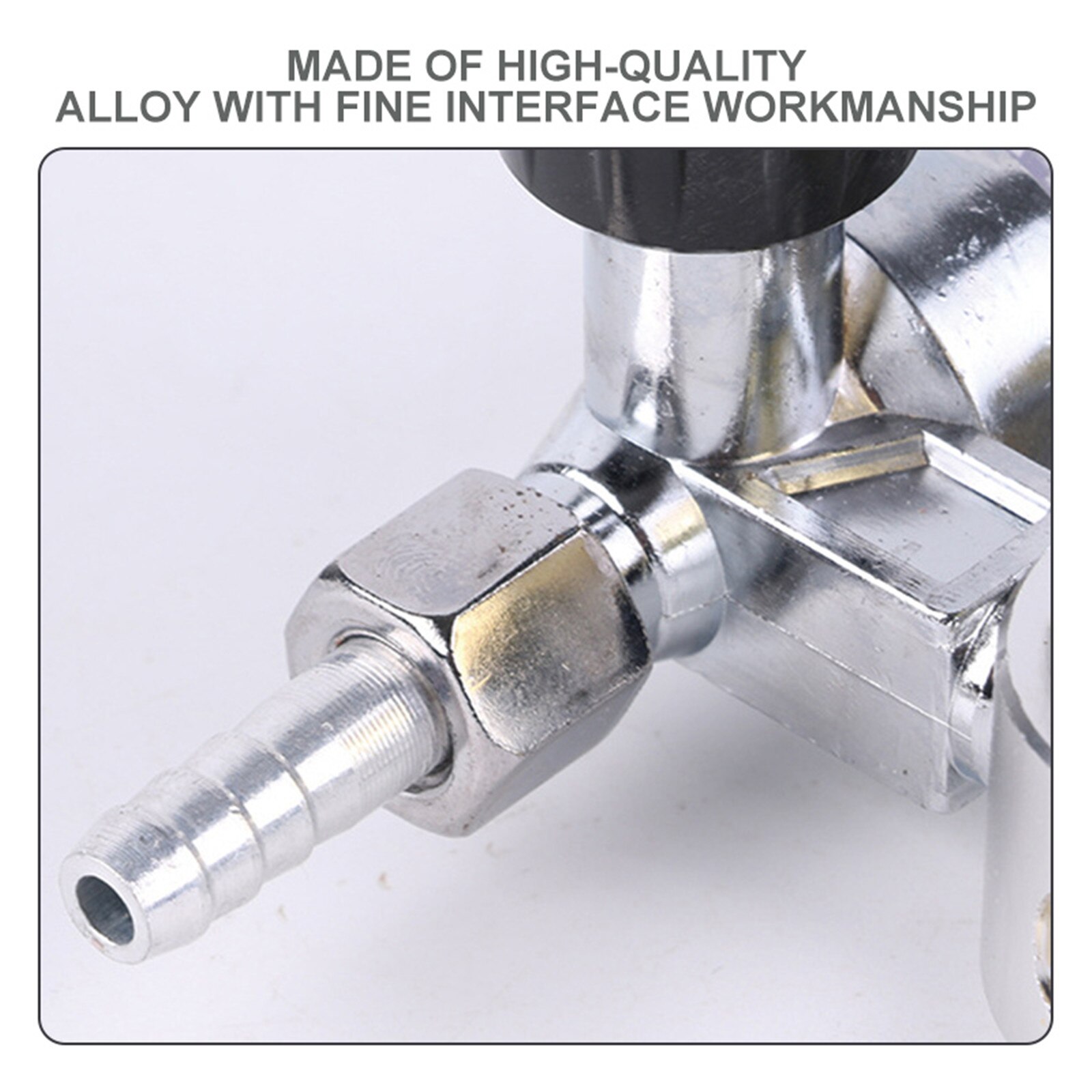 G5/8 0-25MPa Argon Regulator Argon Flow Meter Air Pressure Regulator Gauge For Weld Mig Tig Welding Pressure Reducer Flow Meter