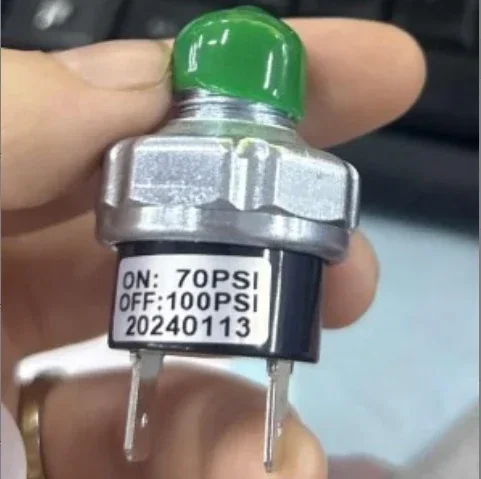 Pressostato del compressore d'aria 70-100/90-120PSI 1/4 "NPT 12V/24V per clacson del treno per compressori 12V/24V DC Apparecchiature elettriche
