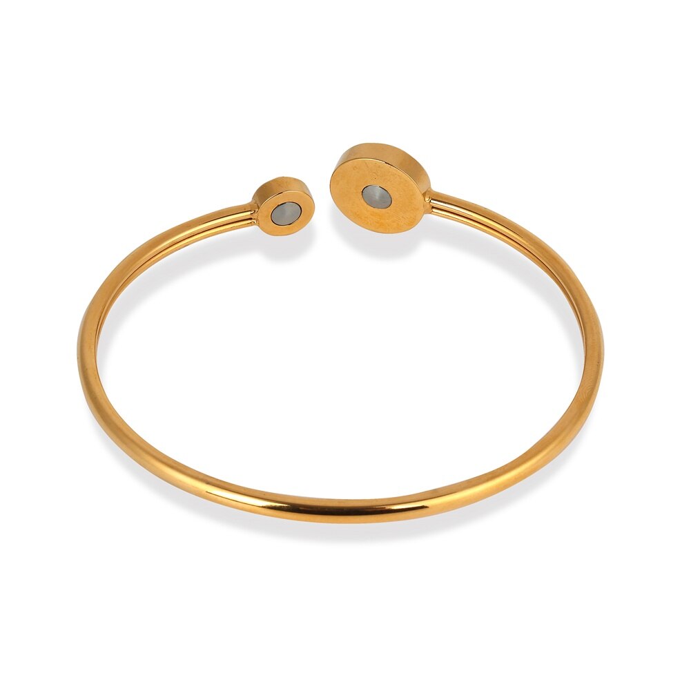 ARADOO-pulsera de radiación Metis, diosa de la sabiduría, concha de mar profundo, germanio de Metal, energía, belleza, pérdida de peso