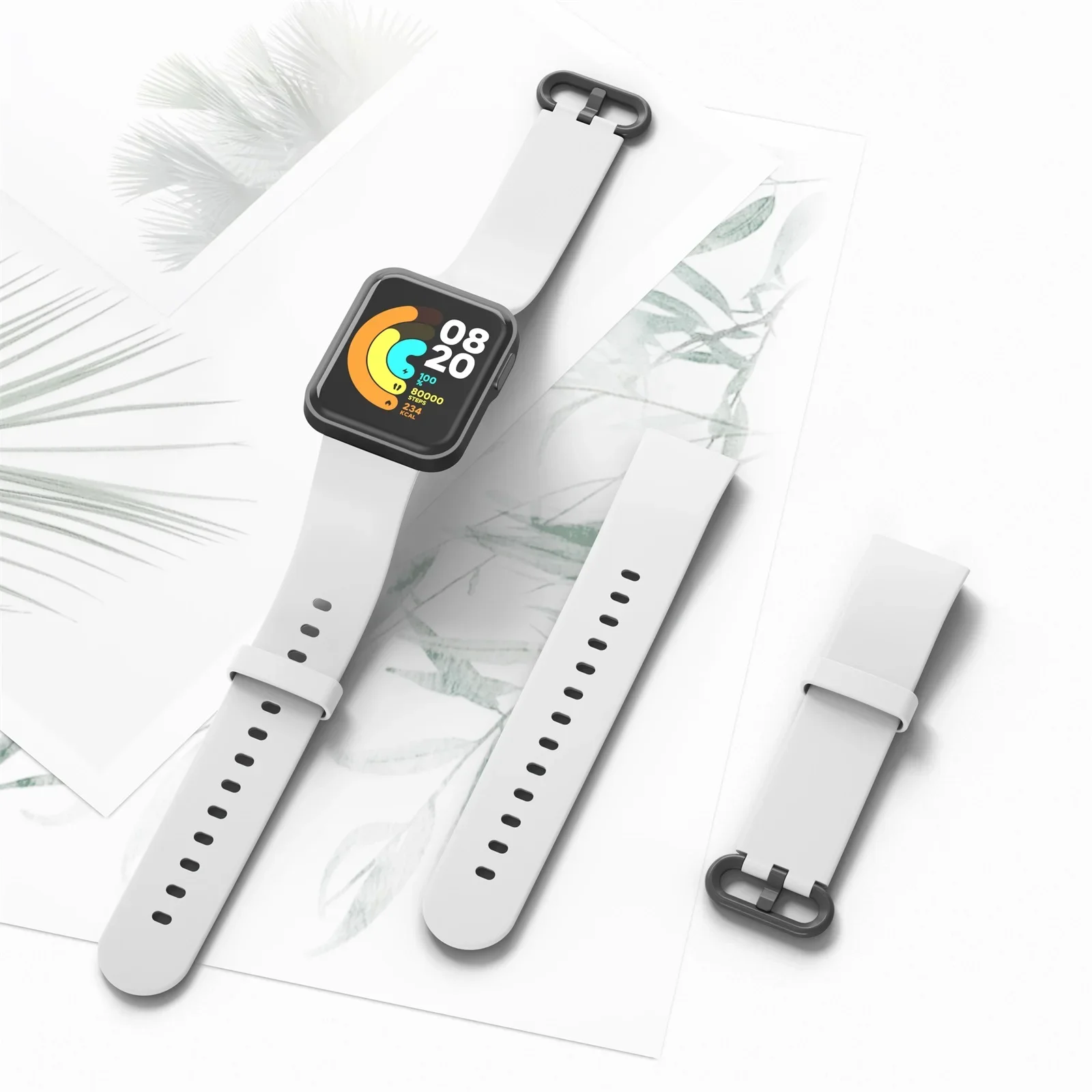 Silikonrem til xiaomi watch lite/redmi watch lite armbånd til xiaomi mi watch 2 lite/redmi watch 2 lite armbånd