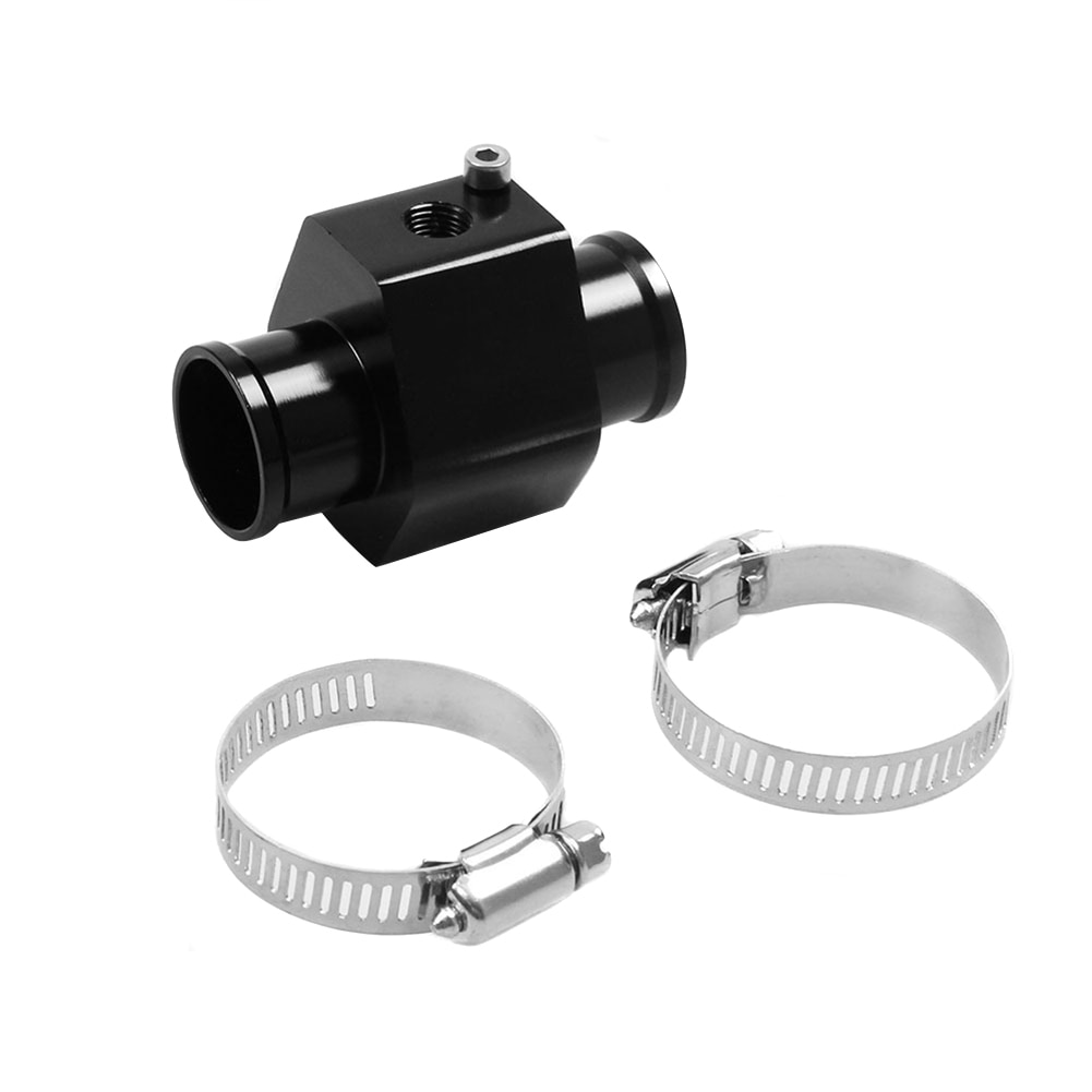 1pc Car Water Tem Meter Sensor Temperature Gauge Joint Pipe Adaptor 28-40mm M8617