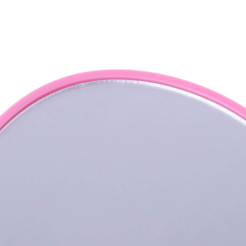 1 Pcs Unbreakable Patient Hand Mirror ABS+PVC+glass 14X13cm Cute Small Handle Dental Mirror Cosmetic Mirror Tool Makeup Mirrors