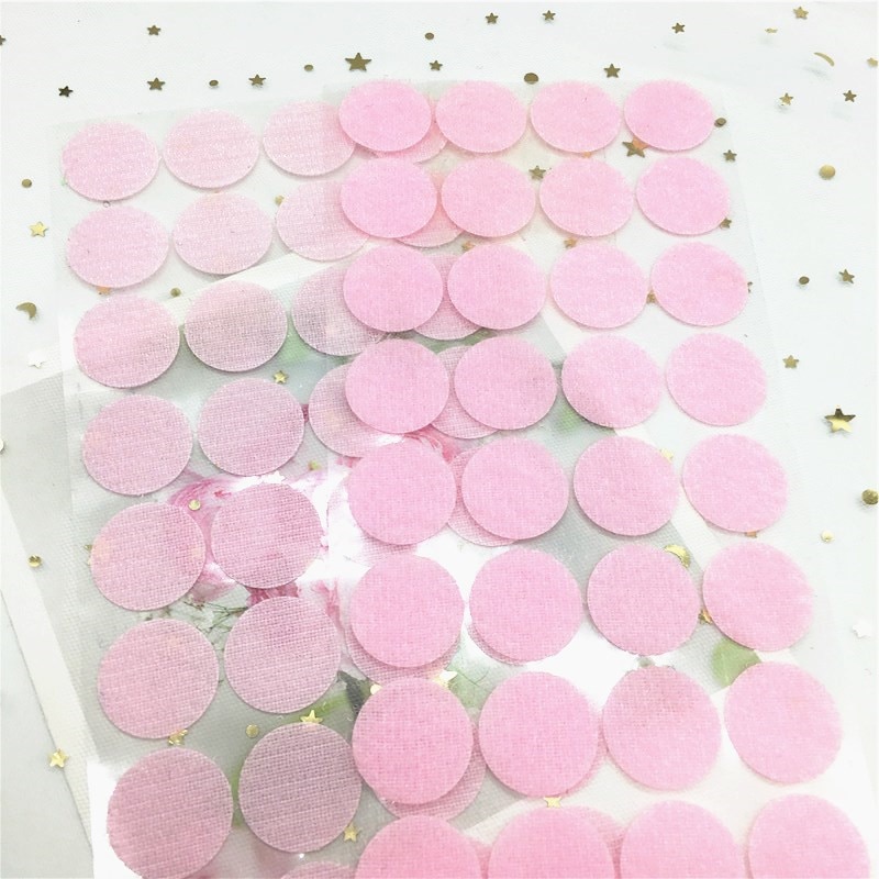40pair 25mm Colorful Velcros Adhesive Self Adhesive Fastener Tape Hooks And Loops Strong Glue Magic Tape Dot Sticker Nylon Disc