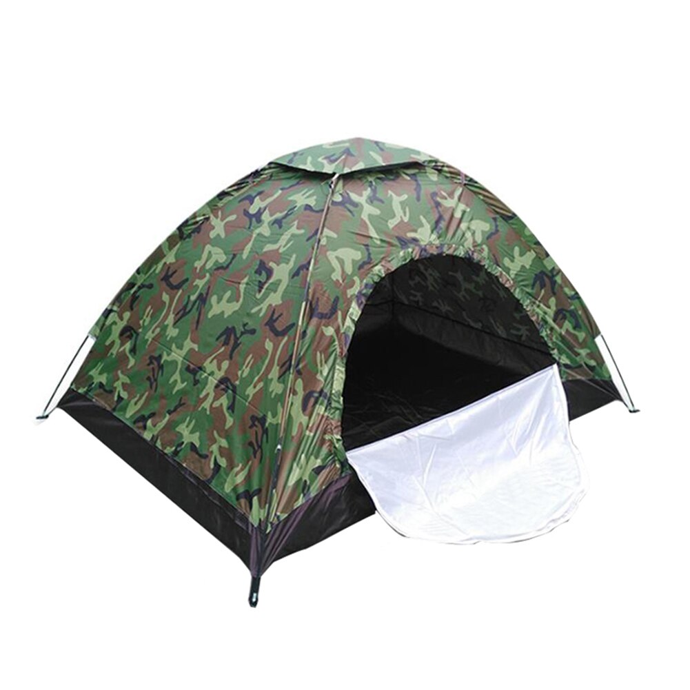 Waterproof Camouflage Pop Up Beach Tent Sunscreen Foldable Outdoor Camping Tent Shelter Hiking Beach Outdoor Big Tent: 2 people