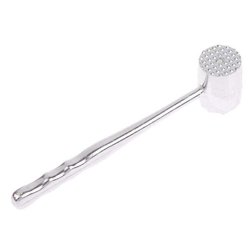 - 1Pcs Kitchen Steak Pork Meat Hammer Two Sides Loose Tenderizers Aluminum Alloy