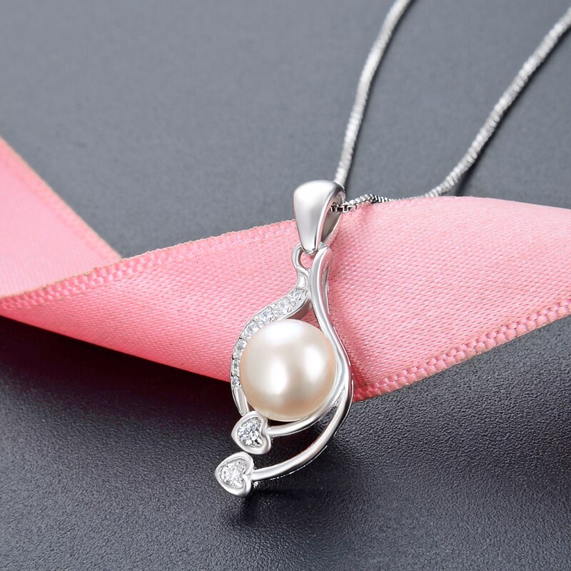 Parel Hanger Voor Vrouwen Sales Sieraden Korte Hanger Mooie Vriendin Sterling Zilver CHDBD0029